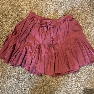 entro Skort size medium in burnt orange/brown